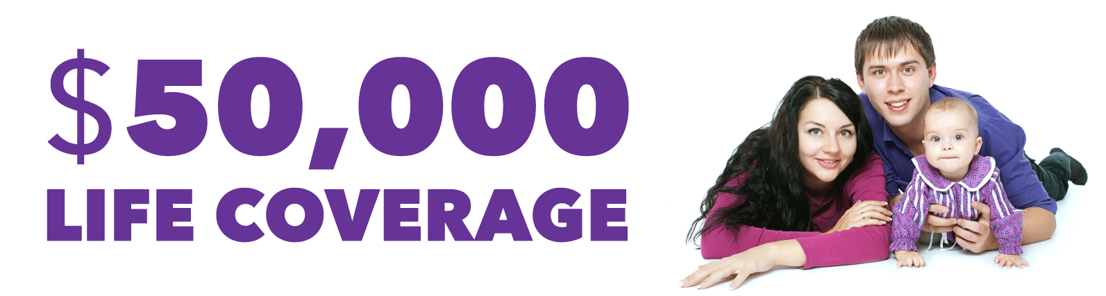 $50,000 Life Coverage Title Image